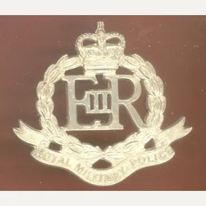 Royal Military Police Officers dress cap badge