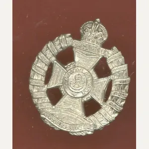The Rifle Brigade Prince Consort's Own field service cap badge