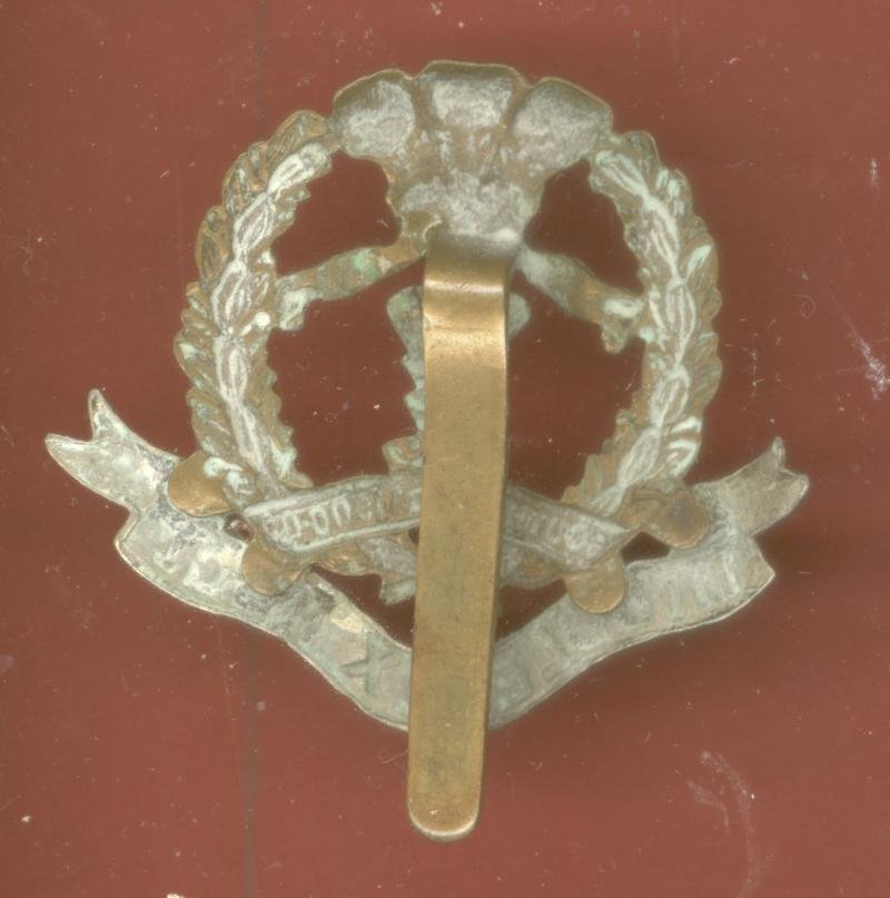 7th, 8th & 9th Bns. Middlesex Regiment post 1908 OR's cap badge — image 2