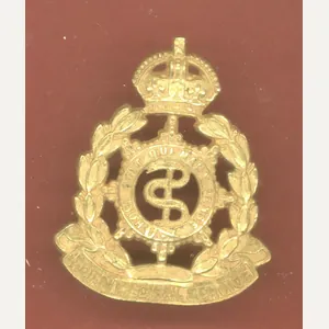 Indian Medical Service WW1 Officer's dress cap badge
