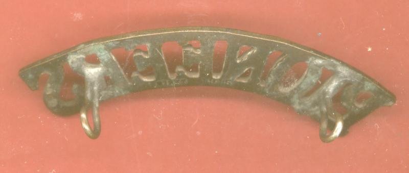 Canadian PIONEERS WW1 CEF shoulder title — image 2