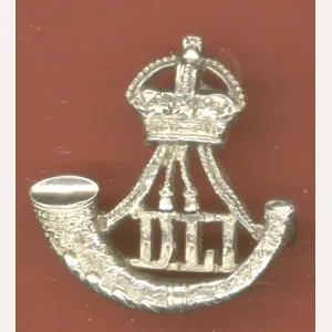 Durham Light Infantry WW1 Officer's cap badge