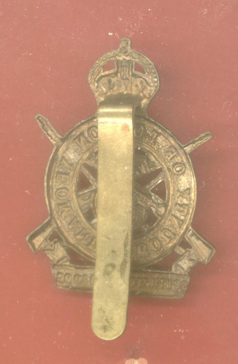 3rd County of London Yeomanry (Sharpshooters)WW1 OR's cap badge — image 2
