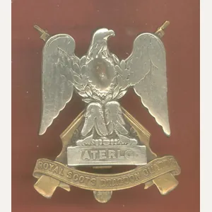 Royal Scots Dragoon Guards metal cap badge