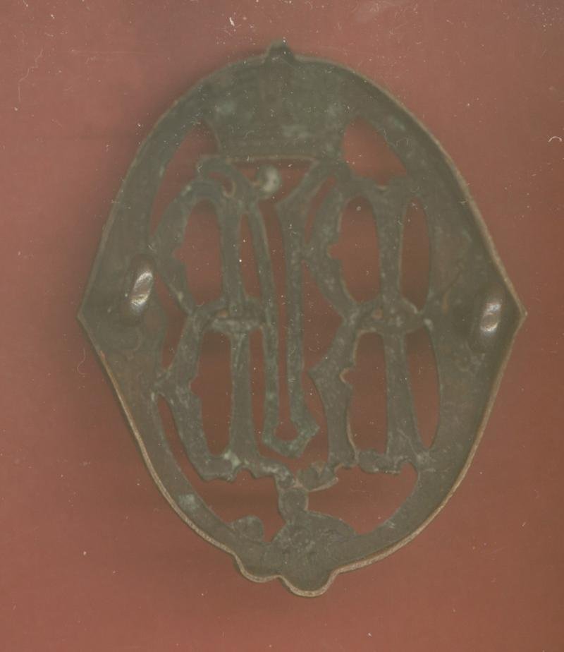 Scottish Queen's Edinburgh Rifle Volunteer Brigade glengarry badge — image 2