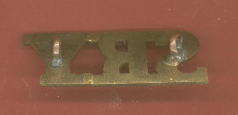 S R Y Sherwood Rangers Yeomanry shoulder title — image 2