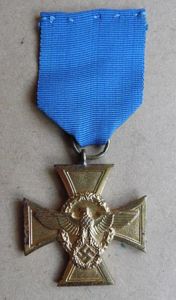 25 Year Police Medal