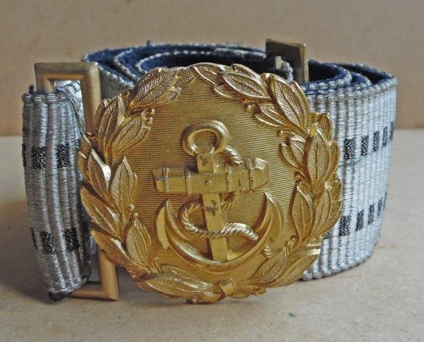 Kriegsmarine Officers Parade Belt & Buckle — image 2