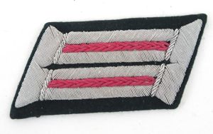 WW2 German Wehrmacht Panzer officers single collar tab