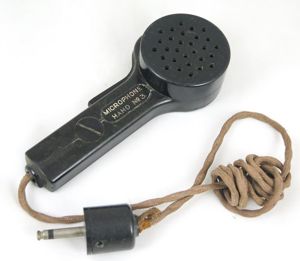 WW2 British army hand microphone no3