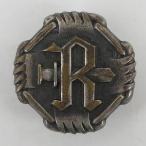 WW2 Finnish 14.Division Rukajärvi-front badge 1941-44 - big version