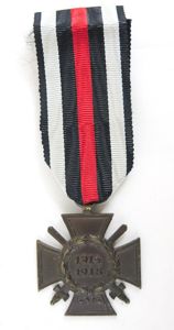 1930´s German WW1 1914-18 Cross of Honor - R.V.
