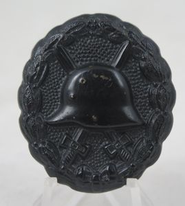 WW1 German wound badge - black