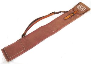 WW2 German Wehrmacht rangefinder adjustment plate pouch - 1937