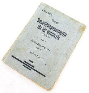 WW2 German Manual H.Dv 200/6 Ausbildungsvorschrift fur die artillerie - …