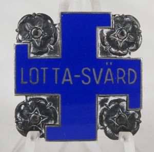 Pre-war Finnish Lotta Svärd membership brooch - 1931