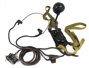 WW2 US army Signal corps TD-1 and HS-30 set