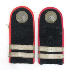 Pre-war Finnish army M1922 artillery corporal shoulder boards