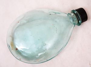 WW2 Finnish field bottle - glass