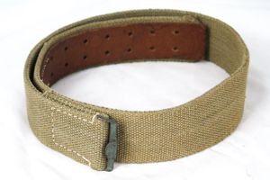 WW2 German Wehrmacht combat tropical webbing belt