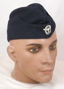 WW2 German Police fire brigade side cap