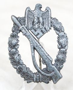 WW2 German Wehrmacht/Waffen-SS infantry assault badge - ShuCo type
