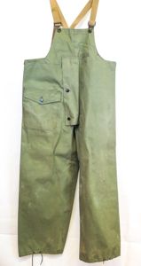 WW2 US Navy foul weather trousers