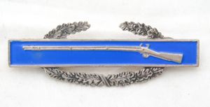 WW2 US Combat infantryman badge - Sterling