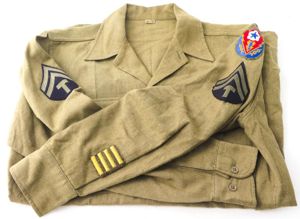 WW2 US army wool shirt
