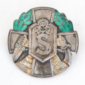 Finnish Civil-guards M/1921 Fitness badge 2nd class