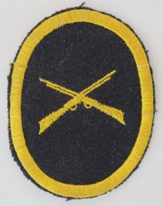 Pre-war Finnish army M/27 NCO Trade patch - Infantry