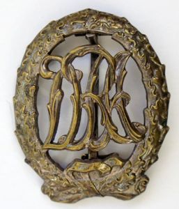 WW2 German DRA National sport badge 2nd class silver - …
