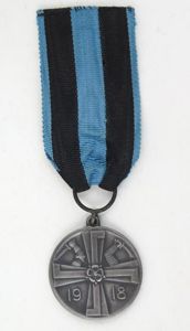 Finnish campaign medal of Liberation war 1918