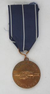 Finnish Continuation war 1941-45 campaign medal - Swedish version