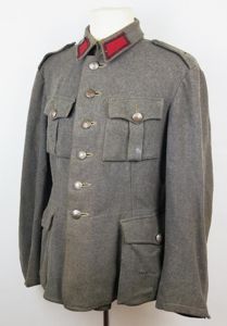 WW2 Finnish army M36 field jacket - field artillery 1943