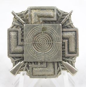 Pre-war Finnish M/1922 rifle marksman badge