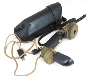 WW1 German army field telephone - eiserne feldfersprecher