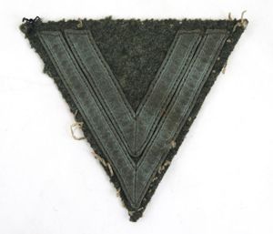 WW2 German Wehrmacht army Obergefreiter arm patch