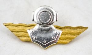 Post-war Finnish Navy 1st class diver badge