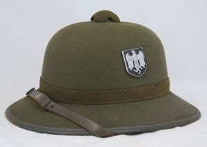 WW2 German Wehrmacht army pith helmet - 2nd pattern felt …
