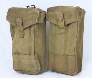 WW2 British army P37 ammo pouches Mk2 - 1941