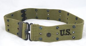 WW2 US army M1936 combat belt - 1942