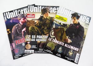 French Uniformes magazine - 3 issues