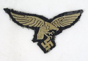 WW2 German Luftwaffe breast eagle - early pattern