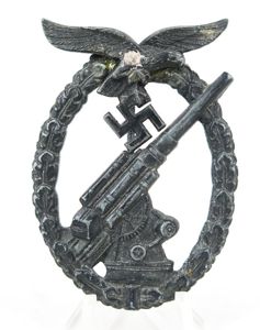 WW2 German Combat FLAK badge - Wiedmann