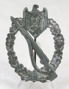 WW2 German Wehrmacht/Waffen-SS infantry assult badge - Deumer