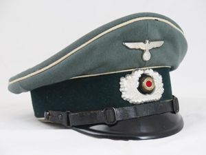 WW2 German Wehrmacht army NCO/EM visor cap - IR43
