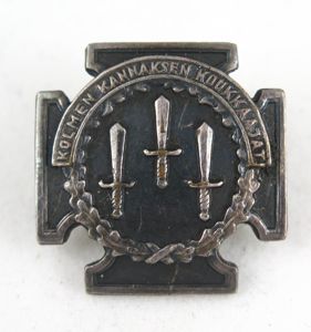 WW2 Finnish 8th division badge 1941-44