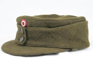 Pre-war Finnish Civil guards M/27 field cap - Lotta Svärd