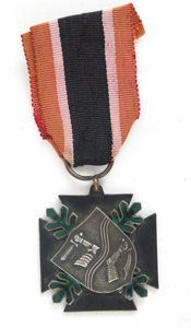 WW2 Finnish Winterwar 1939-40 campaign cross - Kollaa-front